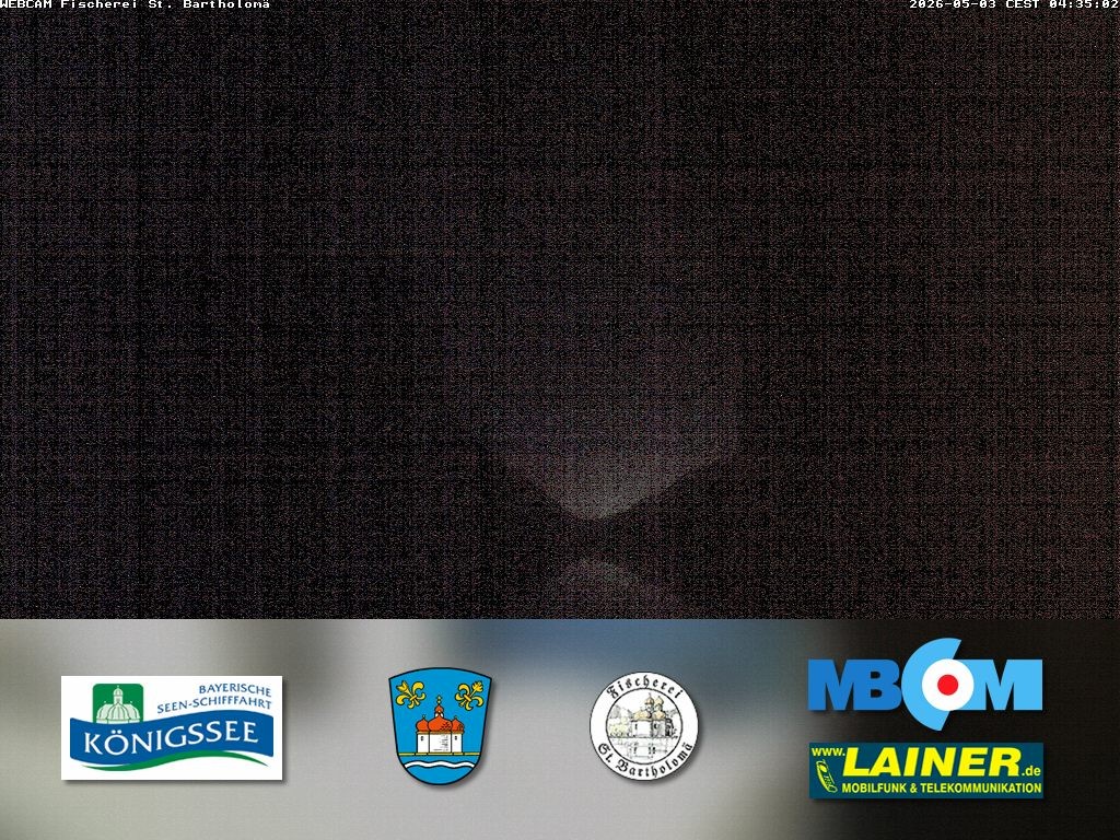 Archiv Foto Webcam St. Bartholomä, Königssee