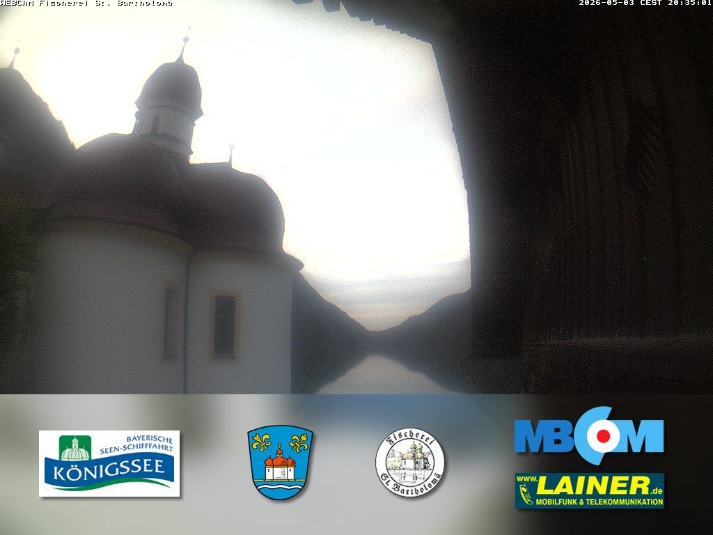 Archiv Foto Webcam St. Bartholomä, Königssee