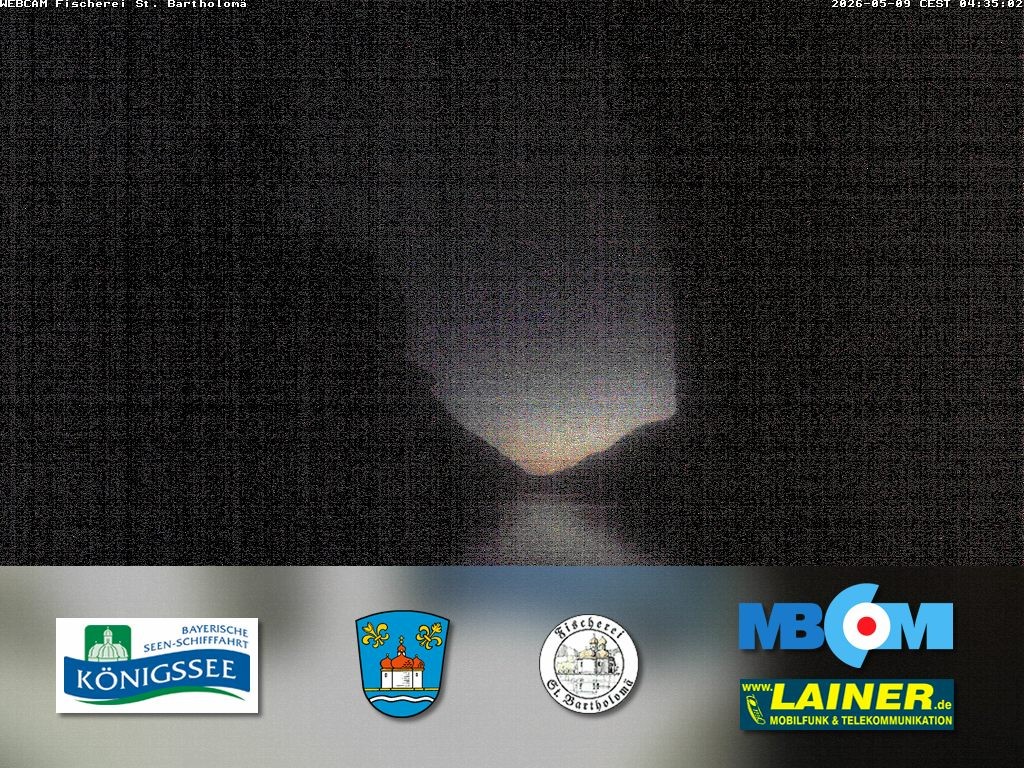 Archiv Foto Webcam St. Bartholomä, Königssee