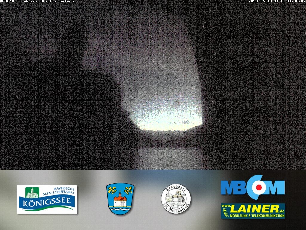 Archiv Foto Webcam St. Bartholomä, Königssee