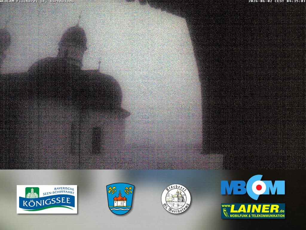 Archiv Foto Webcam St. Bartholomä, Königssee
