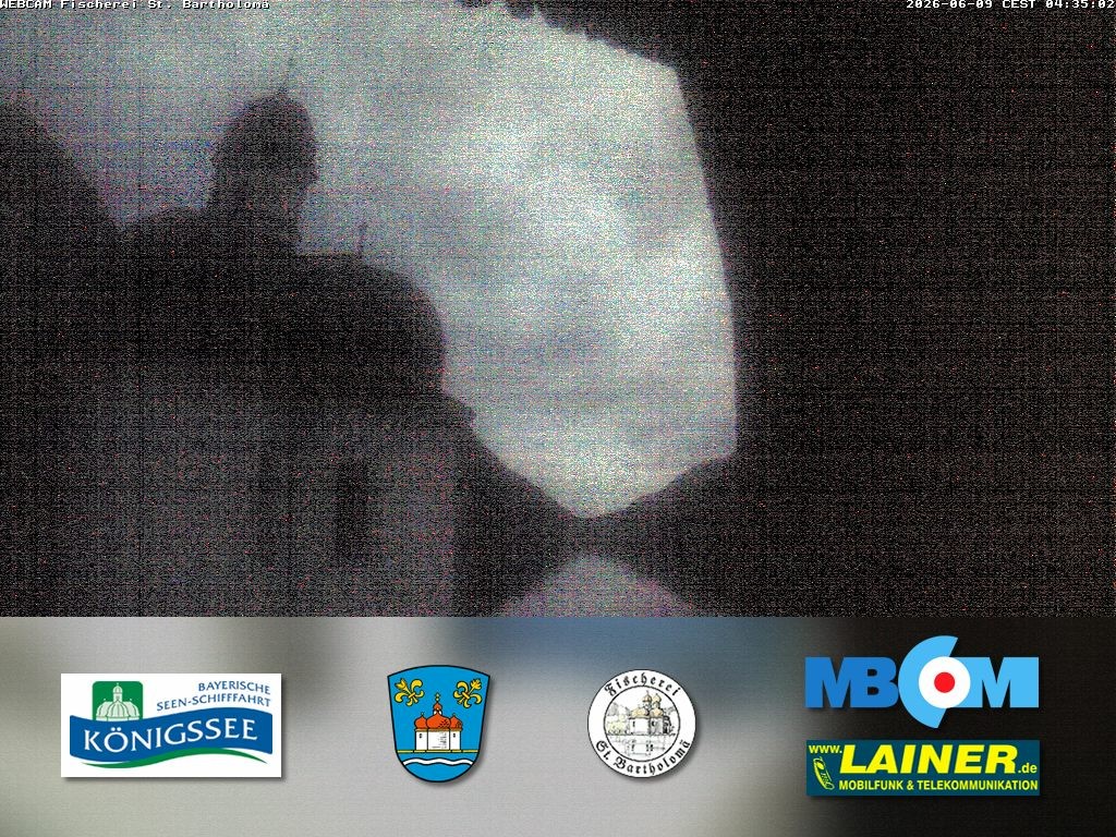 Archiv Foto Webcam St. Bartholomä, Königssee