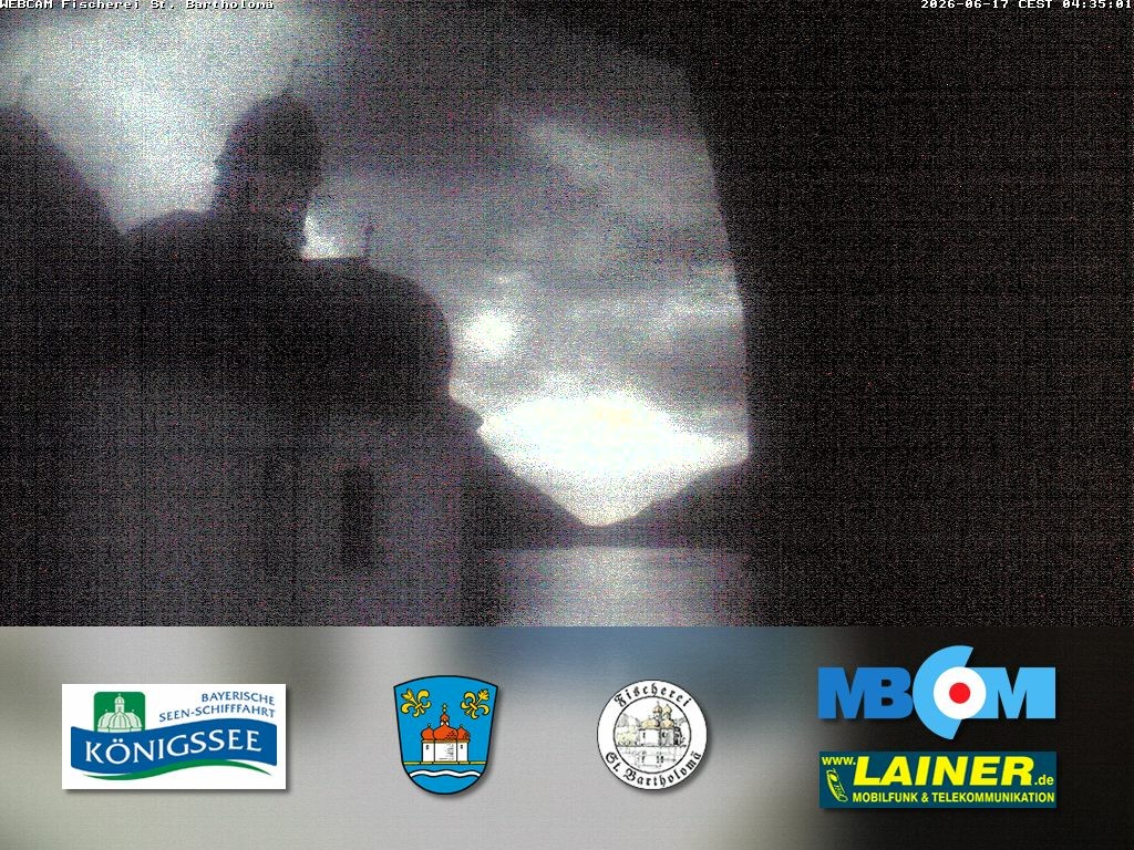 Archiv Foto Webcam St. Bartholomä, Königssee