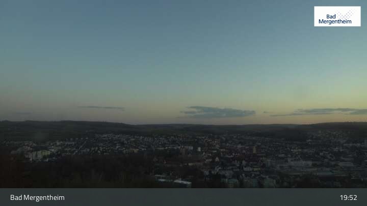 Archiv Foto Webcam Blick vom Ketterberg auf Bad Mergentheim