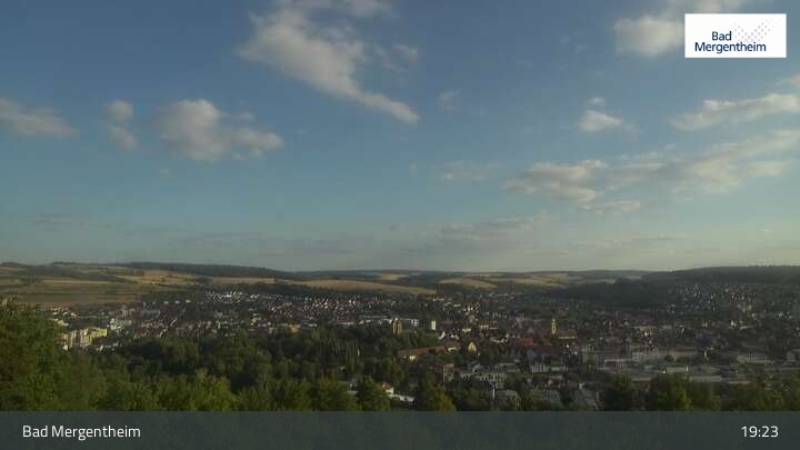 Archiv Foto Webcam Blick vom Ketterberg auf Bad Mergentheim