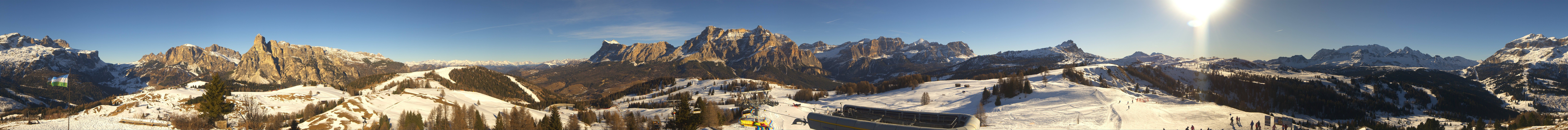 Archiv Foto Webcam Alta Badia: Panorama Bioch Hütte
