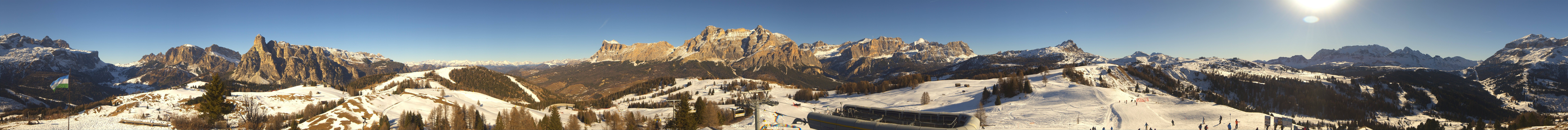 Archiv Foto Webcam Alta Badia: Panorama Bioch Hütte