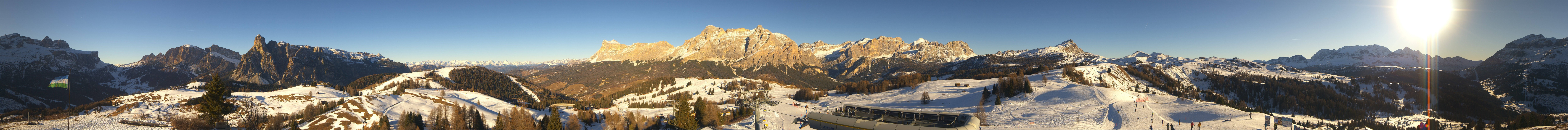 Archiv Foto Webcam Alta Badia: Panorama Bioch Hütte