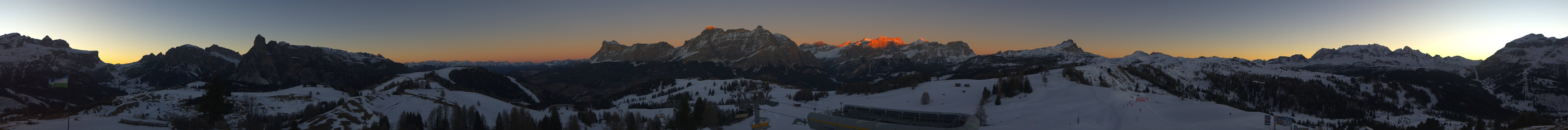 Archiv Foto Webcam Alta Badia: Panorama Bioch Hütte