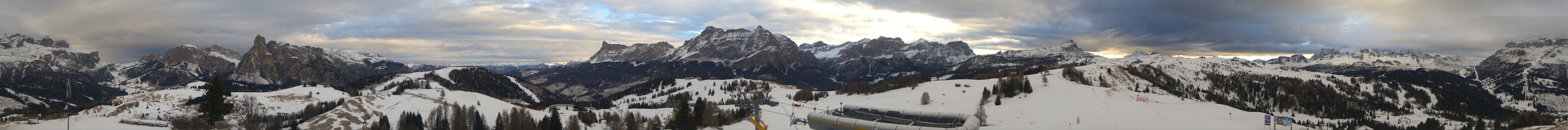Archiv Foto Webcam Alta Badia: Panorama Bioch Hütte