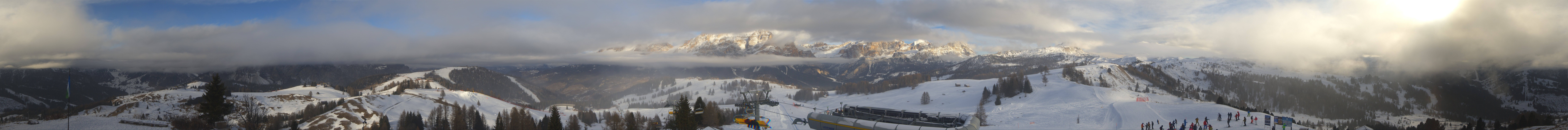Archiv Foto Webcam Alta Badia: Panorama Bioch Hütte