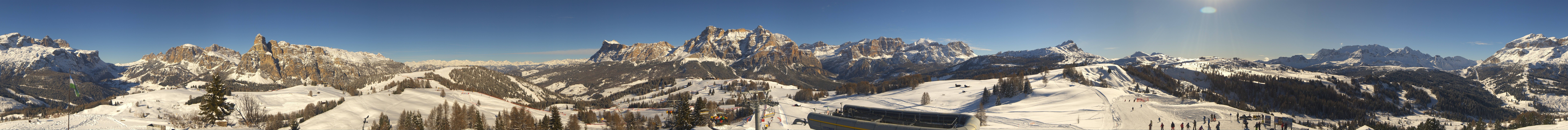 Archiv Foto Webcam Alta Badia: Panorama Bioch Hütte