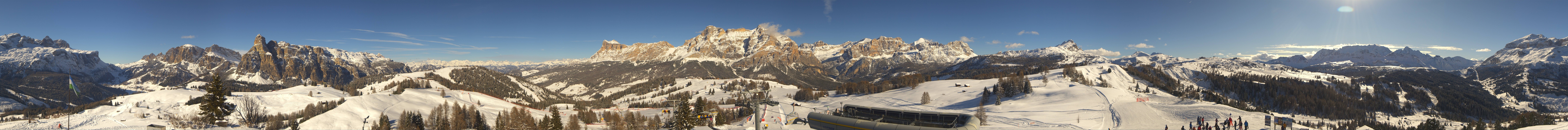 Archiv Foto Webcam Alta Badia: Panorama Bioch Hütte