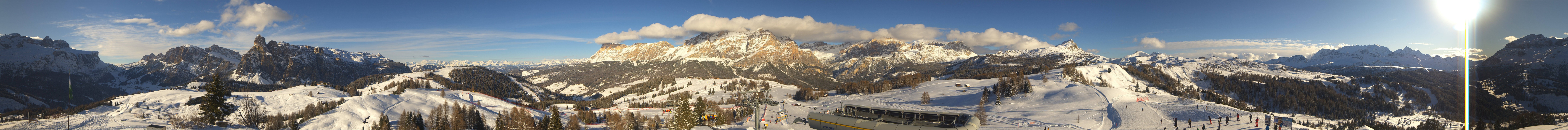 Archiv Foto Webcam Alta Badia: Panorama Bioch Hütte