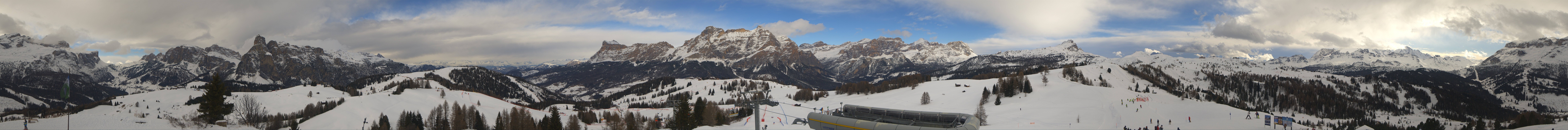 Archiv Foto Webcam Alta Badia: Panorama Bioch Hütte