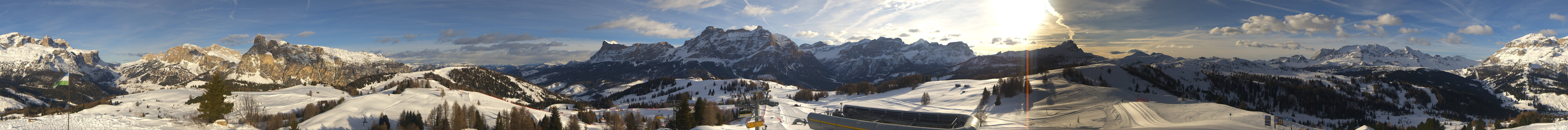 Archiv Foto Webcam Alta Badia: Panorama Bioch Hütte
