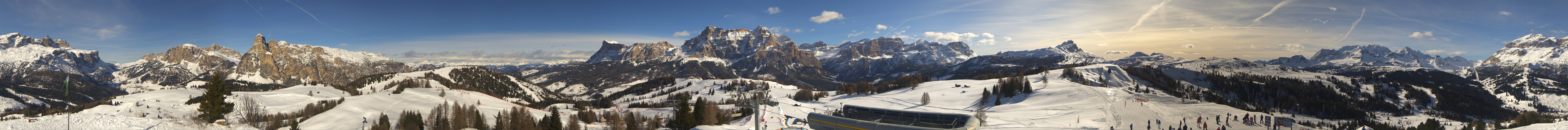 Archiv Foto Webcam Alta Badia: Panorama Bioch Hütte