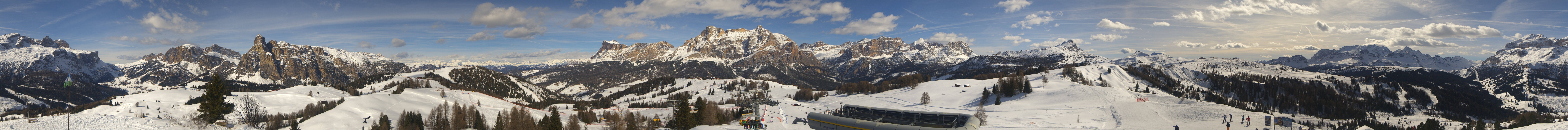 Archiv Foto Webcam Alta Badia: Panorama Bioch Hütte