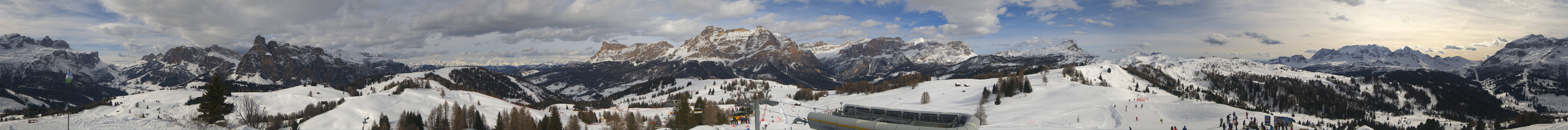 Archiv Foto Webcam Alta Badia: Panorama Bioch Hütte