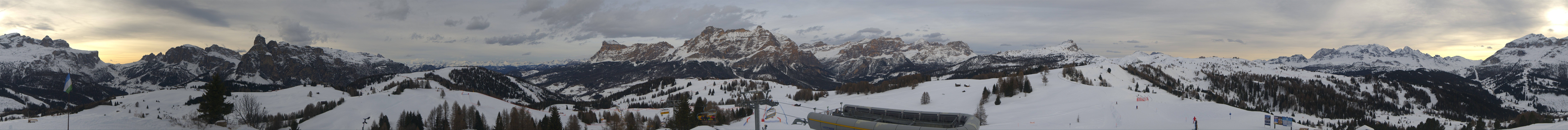 Archiv Foto Webcam Alta Badia: Panorama Bioch Hütte