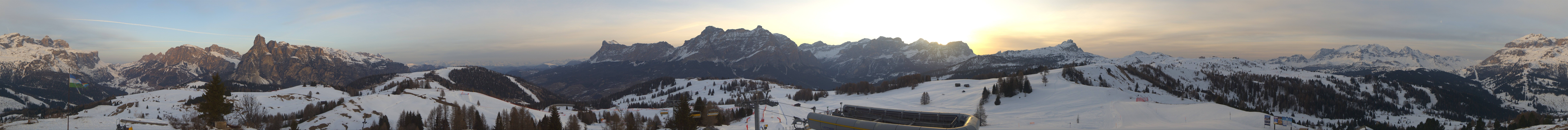 Archiv Foto Webcam Alta Badia: Panorama Bioch Hütte