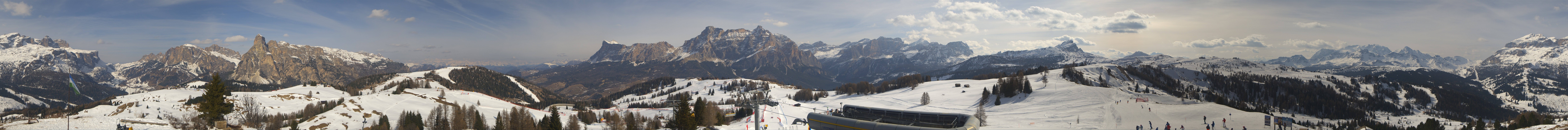 Archiv Foto Webcam Alta Badia: Panorama Bioch Hütte