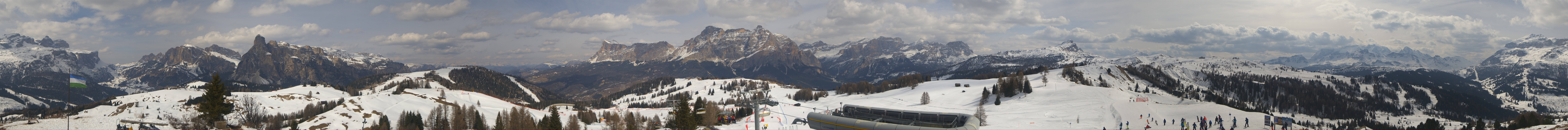 Archiv Foto Webcam Alta Badia: Panorama Bioch Hütte