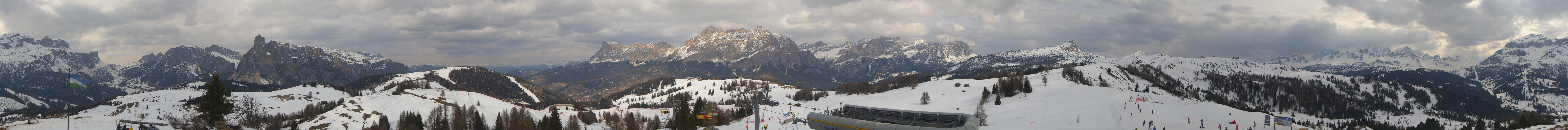 Archiv Foto Webcam Alta Badia: Panorama Bioch Hütte
