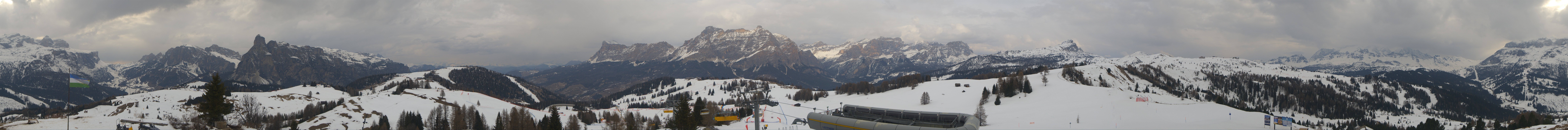Archiv Foto Webcam Alta Badia: Panorama Bioch Hütte