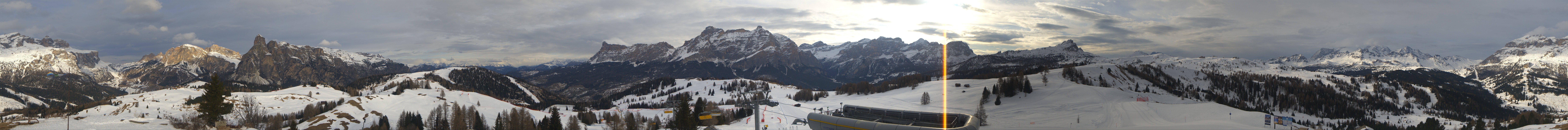 Archiv Foto Webcam Alta Badia: Panorama Bioch Hütte