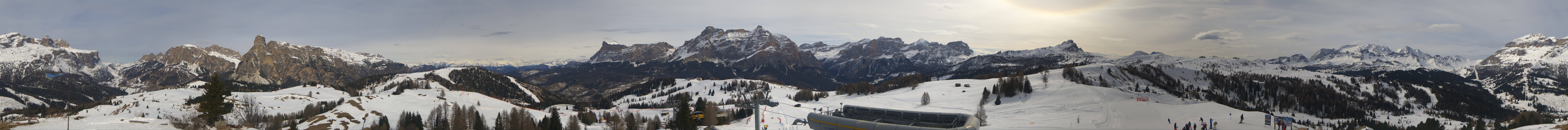 Archiv Foto Webcam Alta Badia: Panorama Bioch Hütte