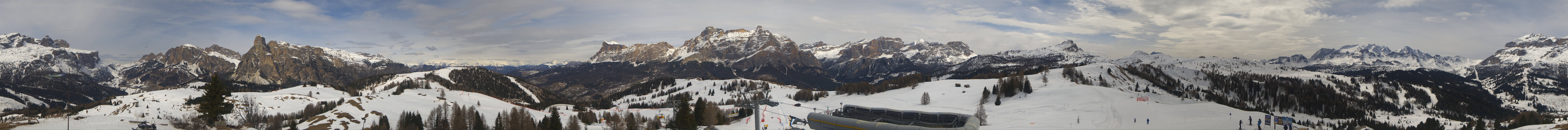 Archiv Foto Webcam Alta Badia: Panorama Bioch Hütte