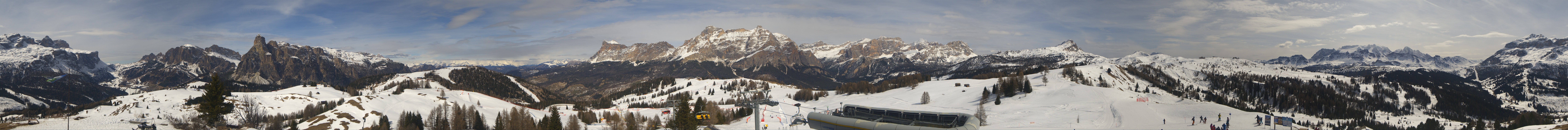 Archiv Foto Webcam Alta Badia: Panorama Bioch Hütte