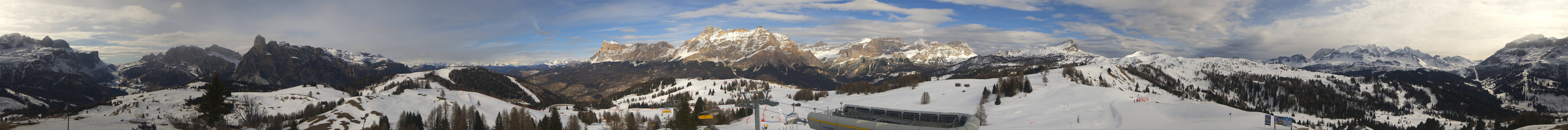 Archiv Foto Webcam Alta Badia: Panorama Bioch Hütte