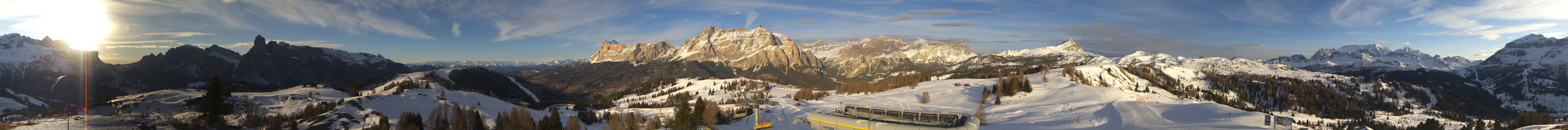Archiv Foto Webcam Alta Badia: Panorama Bioch Hütte