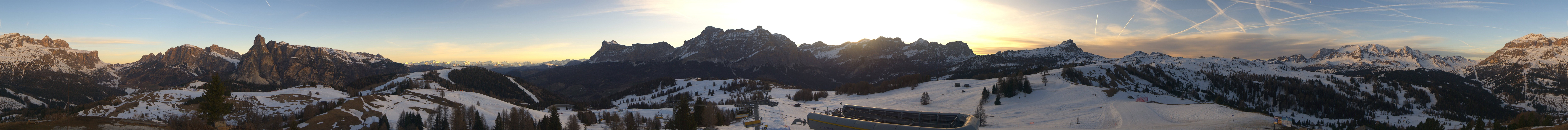 Archiv Foto Webcam Alta Badia: Panorama Bioch Hütte