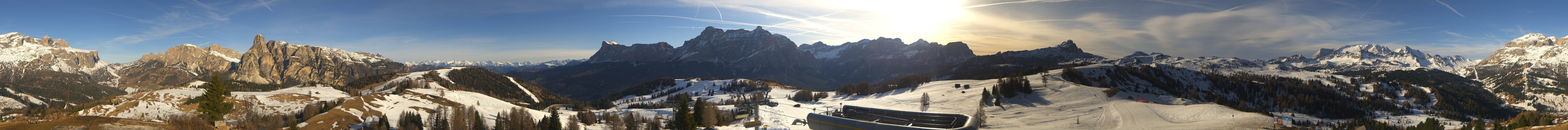 Archiv Foto Webcam Alta Badia: Panorama Bioch Hütte