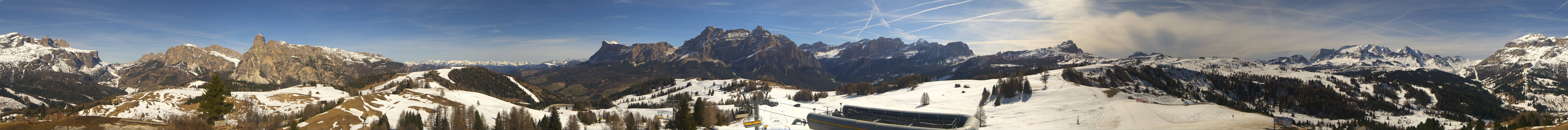 Archiv Foto Webcam Alta Badia: Panorama Bioch Hütte