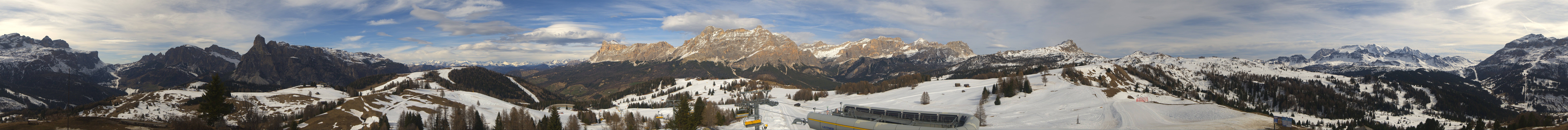 Archiv Foto Webcam Alta Badia: Panorama Bioch Hütte