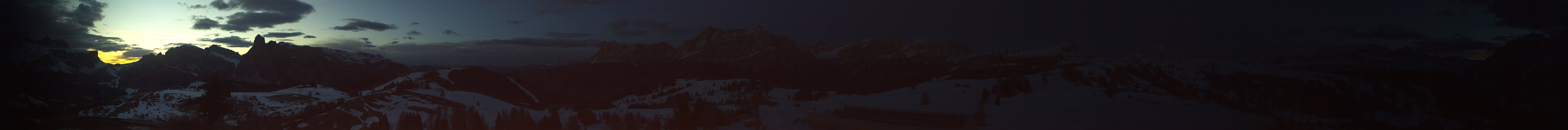 Archiv Foto Webcam Alta Badia: Panorama Bioch Hütte