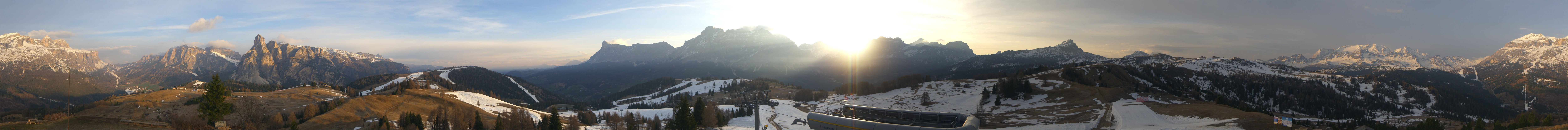 Archiv Foto Webcam Alta Badia: Panorama Bioch Hütte