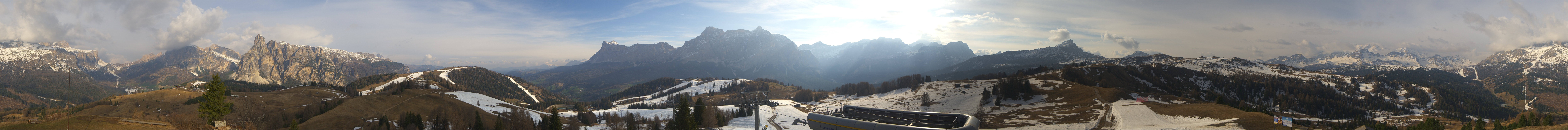 Archiv Foto Webcam Alta Badia: Panorama Bioch Hütte