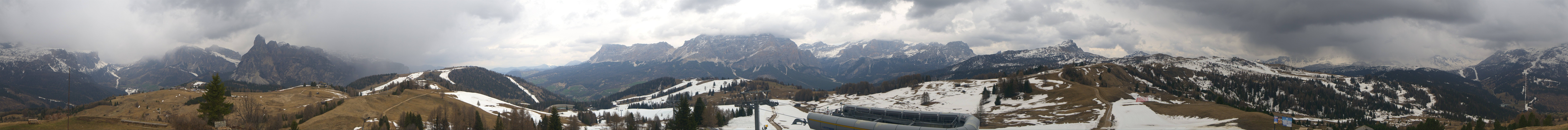 Archiv Foto Webcam Alta Badia: Panorama Bioch Hütte