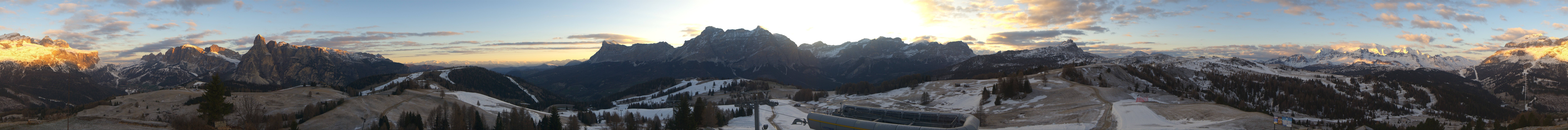 Archiv Foto Webcam Alta Badia: Panorama Bioch Hütte