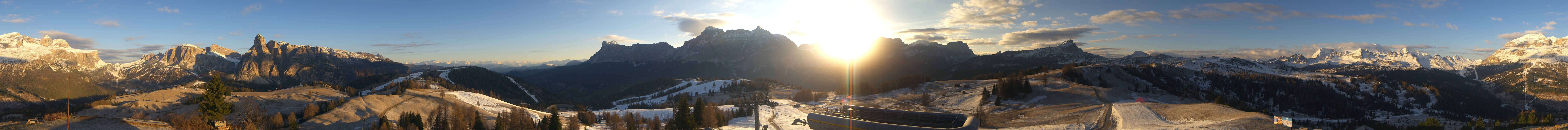 Archiv Foto Webcam Alta Badia: Panorama Bioch Hütte