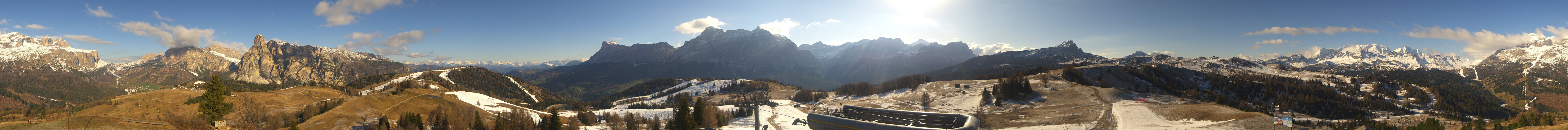 Archiv Foto Webcam Alta Badia: Panorama Bioch Hütte