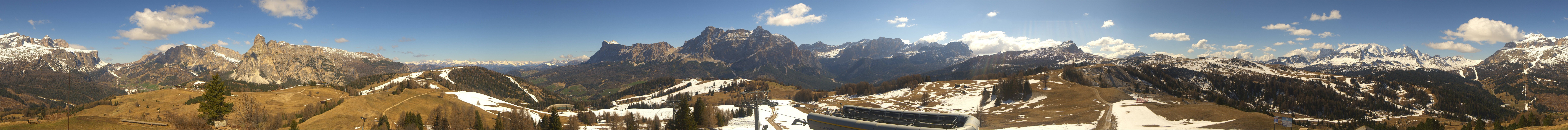 Archiv Foto Webcam Alta Badia: Panorama Bioch Hütte