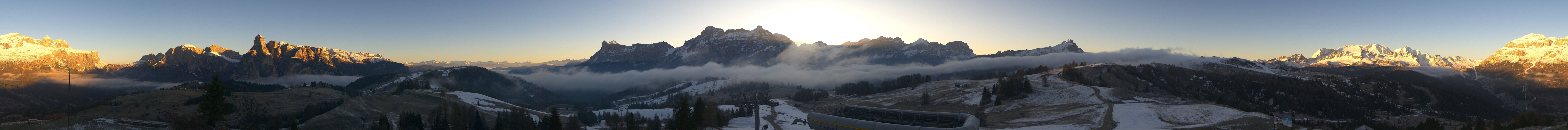 Archiv Foto Webcam Alta Badia: Panorama Bioch Hütte