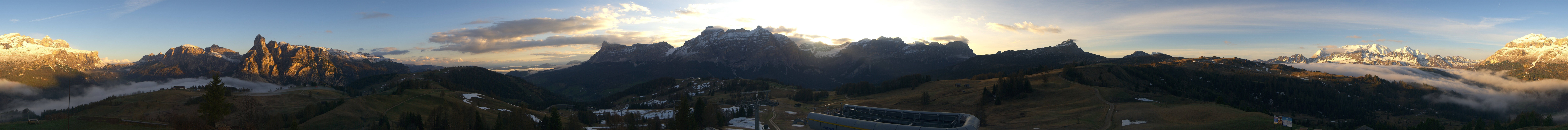 Archiv Foto Webcam Alta Badia: Panorama Bioch Hütte