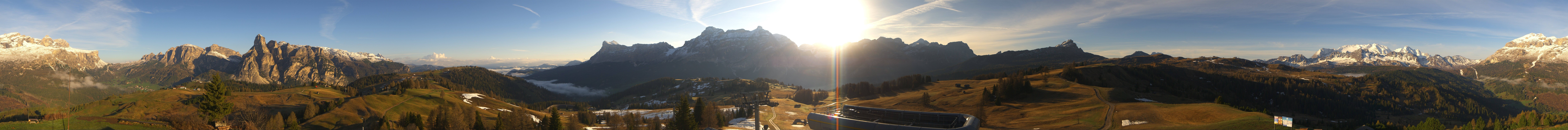Archiv Foto Webcam Alta Badia: Panorama Bioch Hütte